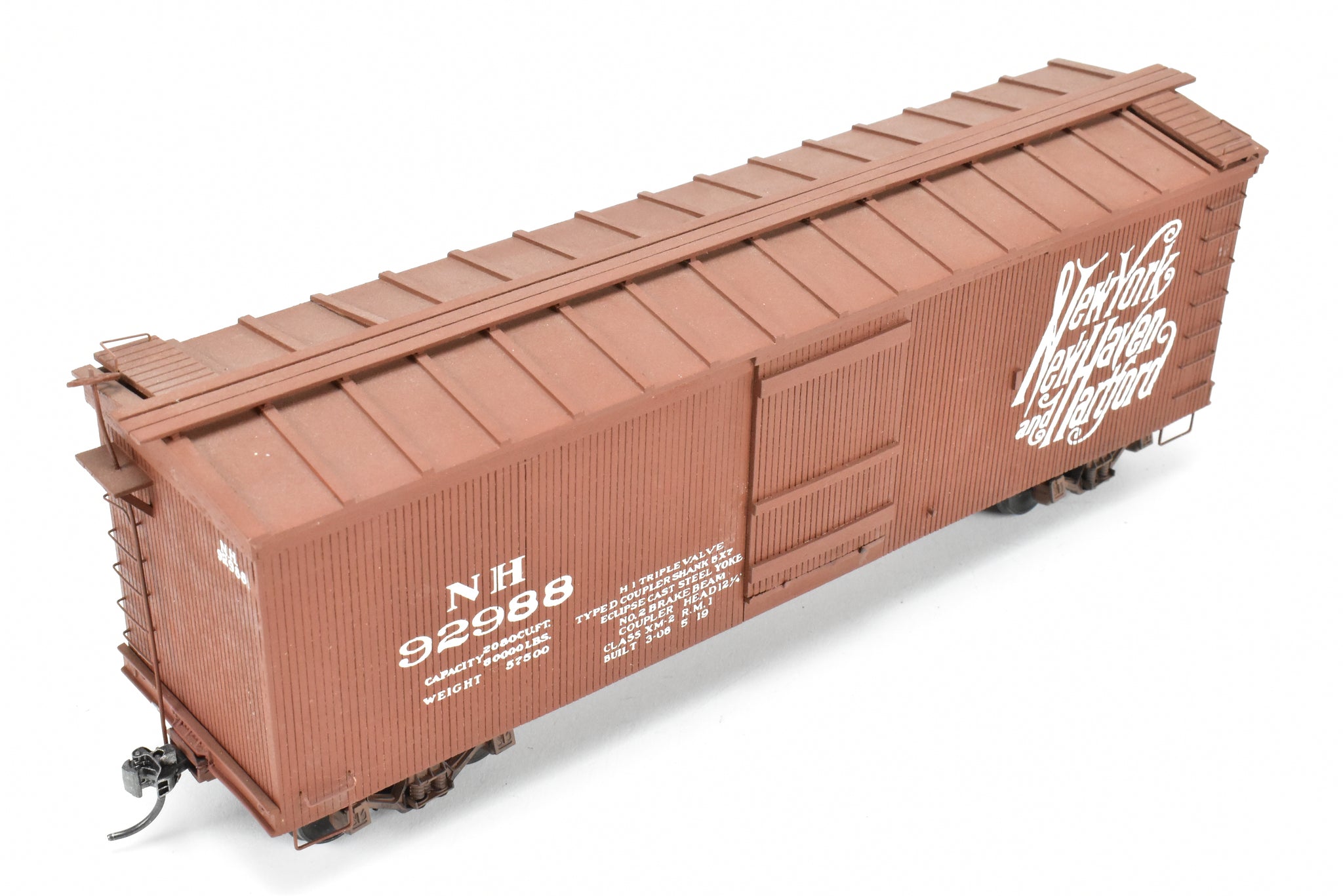 O Scale Metal/Wood Mainline Models NH - New Haven 36' Wood Boxcar C/P –  ReSourced Rails