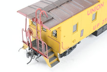 Load image into Gallery viewer, O Brass OMI - Overland Models, Inc. UP - Union Pacific CA-4 Steel Caboose W/Mt. Vernon Type &quot;Q&quot; Trucks Custom Painted No. 25132
