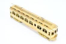 Load image into Gallery viewer, HO Brass MTM - Midwest Trolley Museum CA&amp;E - Chicago Aurora &amp; Elgin #311-315 Series Kuhlman Wood Interurban Coach
