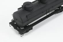 Load image into Gallery viewer, HO Brass S. Soho &amp; Co. Various Roads 1920 Three Dome Tank Car Factory Painted Black
