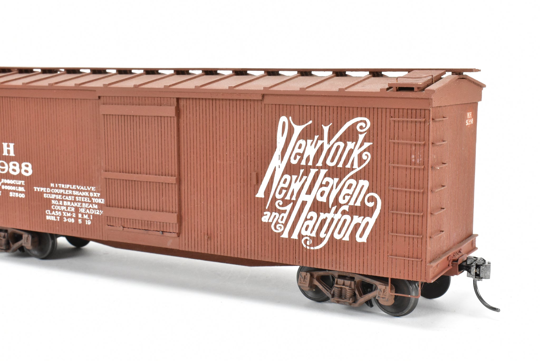 O Scale Metal/Wood Mainline Models NH - New Haven 36' Wood Boxcar C/P –  ReSourced Rails