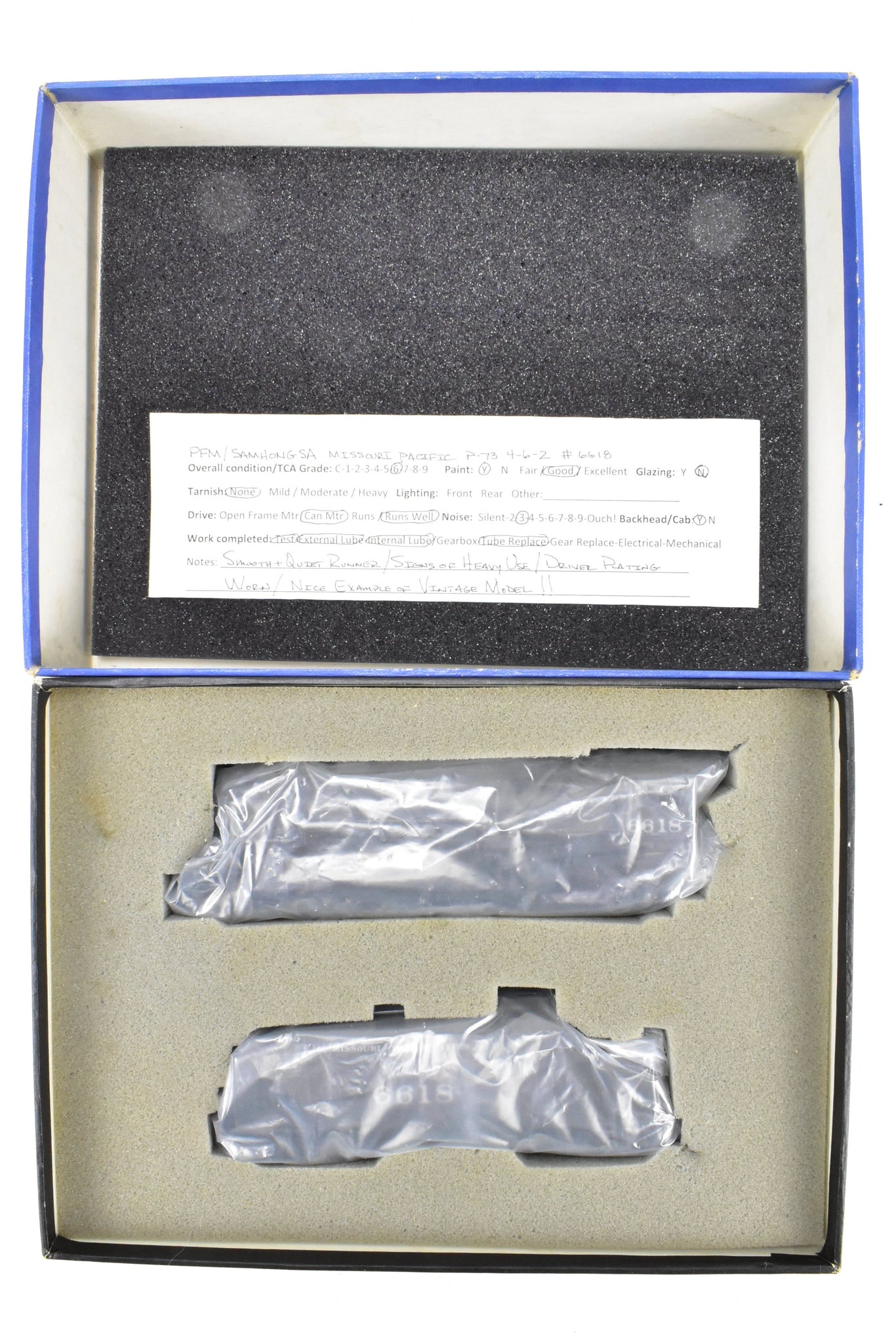 HO Brass PFM - Samhongsa MP - Missouri Pacific 4-6-2 P-73