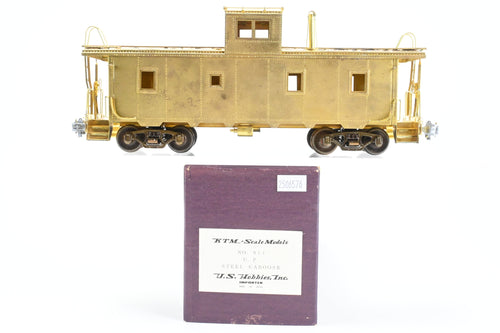 O Brass U.S. Hobbies UP - Union Pacific CA-4 Steel Cupola Caboose