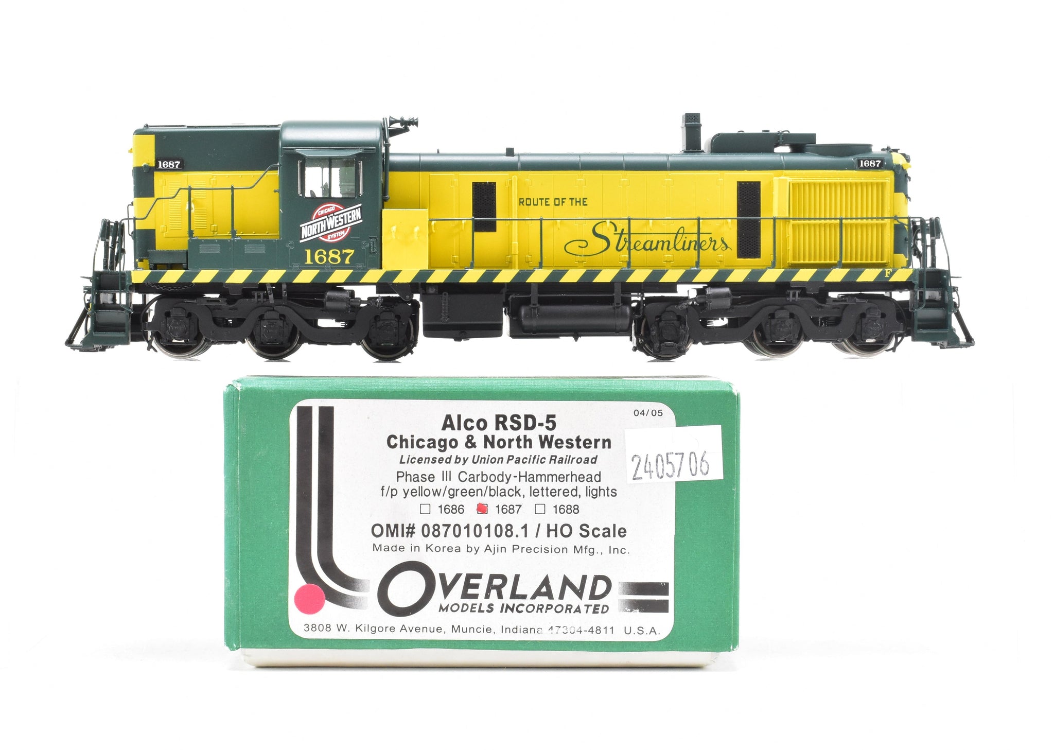 HO Brass OMI - Overland Models, Inc. C&NW - Chicago & North Western AL –  ReSourced Rails