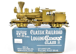 HO Brass PFM - United Various Roads 2-Truck Logging Climax Geared Locomotive