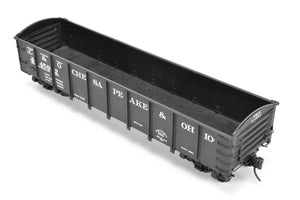 O Brass RYM - Rich Yoder Models C&O - Chesapeake and Ohio 40 foot Steel 50-Ton Coal Gondola FP NOB