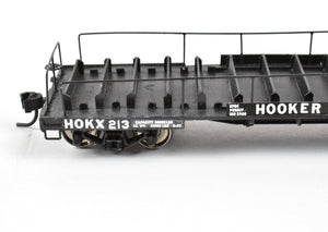 HO Plastic Scratch Built HOKX - Hooker Chlorine Gas Tank Car No. 213 w/ ReBoxx Box