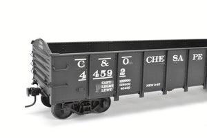 O Brass RYM - Rich Yoder Models C&O - Chesapeake and Ohio 40 foot Steel 50-Ton Coal Gondola FP NOB