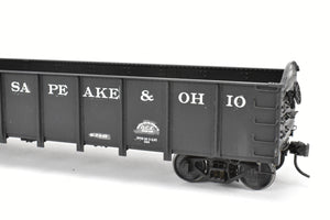 O Brass RYM - Rich Yoder Models C&O - Chesapeake and Ohio 40 foot Steel 50-Ton Coal Gondola FP NOB