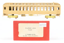 Load image into Gallery viewer, HOn3 Brass CON Soho D&amp;RGW - Denver &amp; Rio Grande Western #310 Coach
