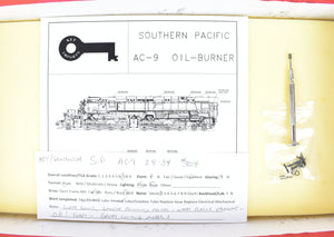 HO Brass Key Imports "Classic" SP - Southern Pacific Class AC-9 2-8-8-4 Oil Version FP #3804