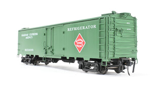 O Brass Sunset Models Third Rail REA - Railway Express Agency 54' Reefer Factory Painted No. 6155