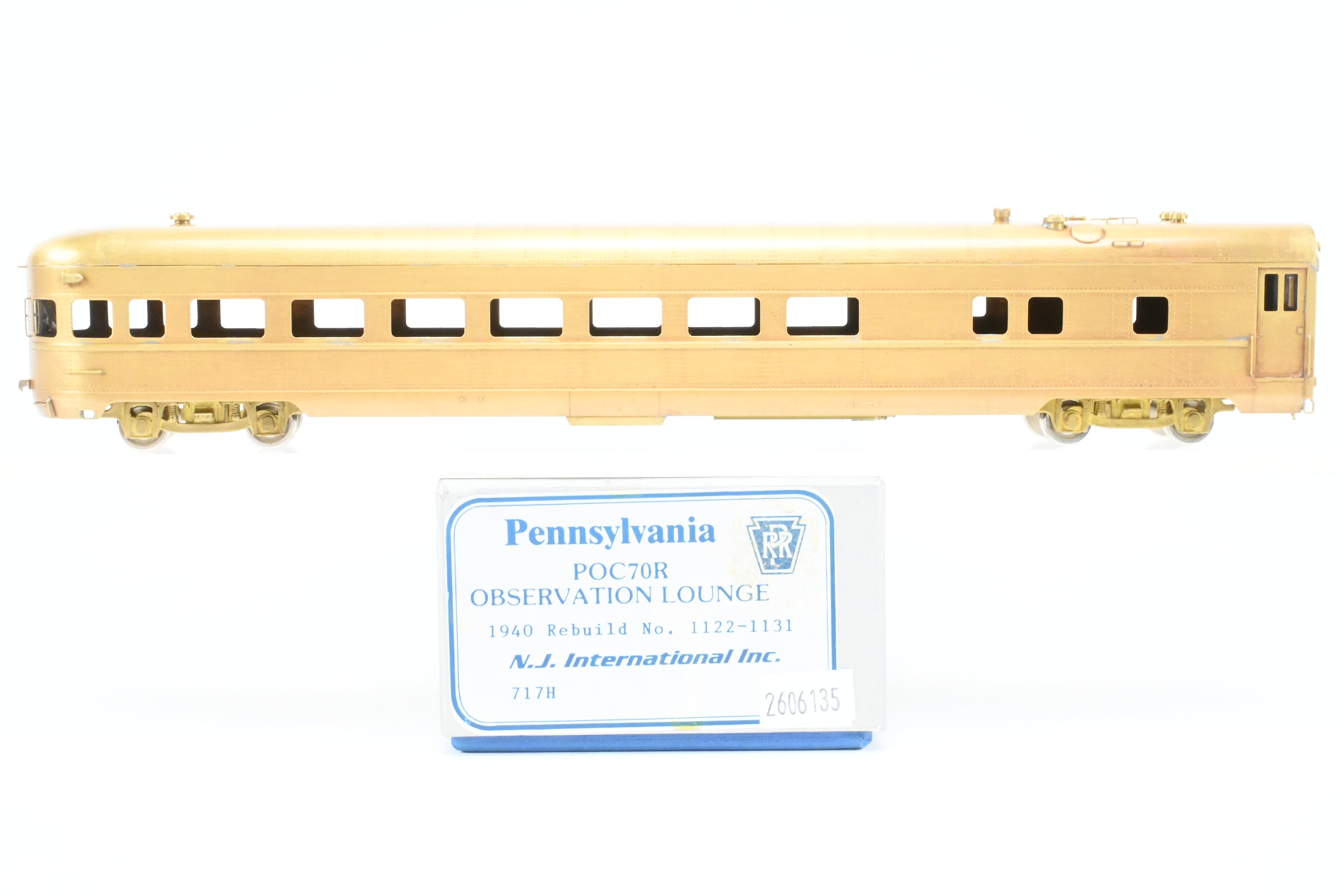 HO Brass NJ International PRR - Pennsylvania Railroad POC70R