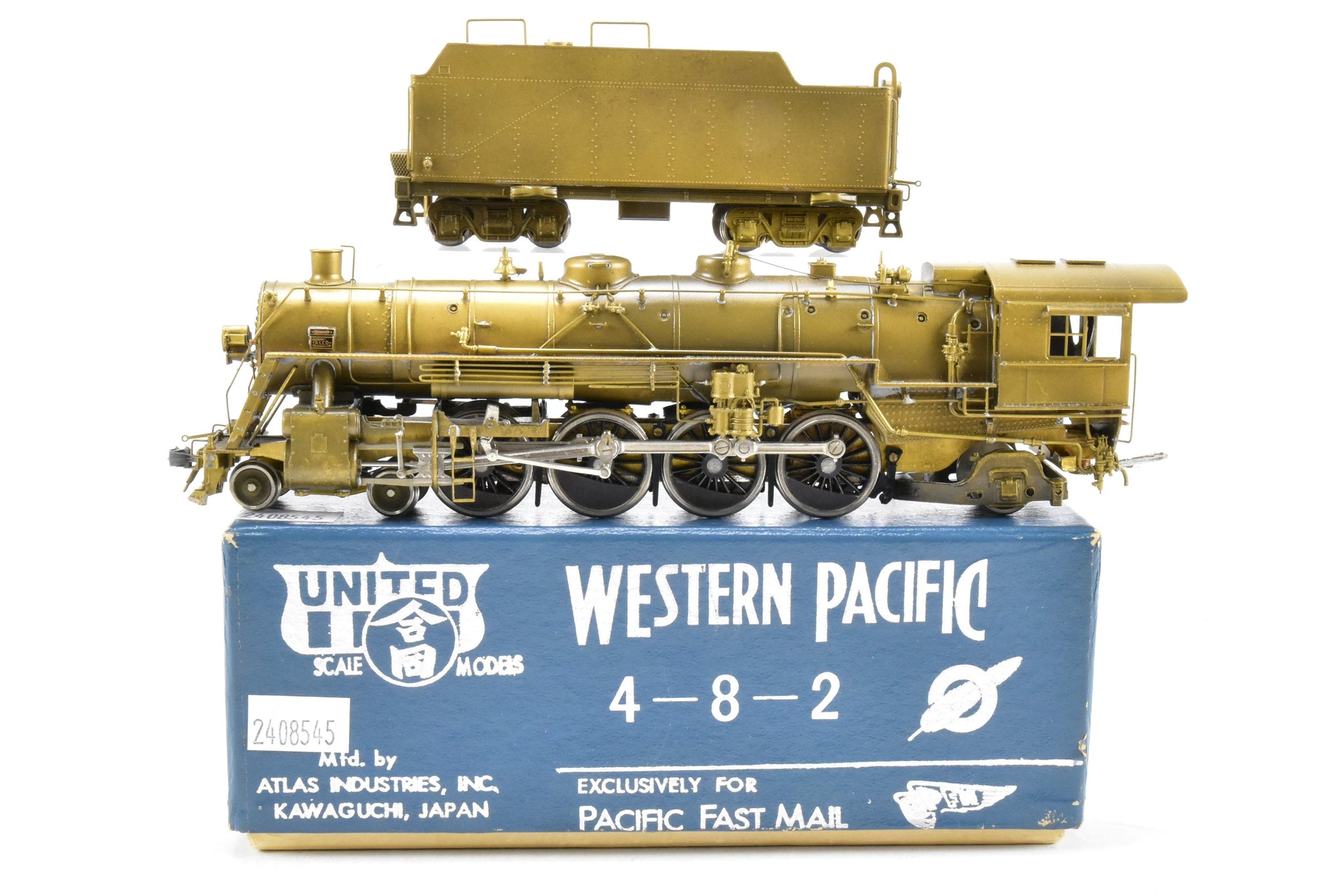 Atlas western pacific model shops train engine