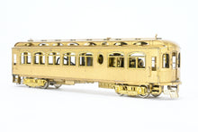 Load image into Gallery viewer, HO Brass MTM - Midwest Trolley Museum CA&amp;E - Chicago Aurora &amp; Elgin #311-315 Series Kuhlman Wood Interurban Coach REBOXX
