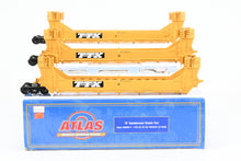 Load image into Gallery viewer, O Scale Atlas "O" Various Roads TTX - Trailer Train Gunderson Stack Car 5-Unit Set FP No. 63252
