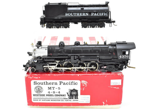 HO Brass Westside Model Co. SP - Southern Pacific Class Mt-5 4-8-2 C/P 4376