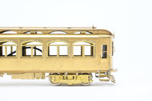 Load image into Gallery viewer, HO Brass MTM - Midwest Trolley Museum CA&amp;E - Chicago Aurora &amp; Elgin #311-315 Series Kuhlman Wood Interurban Coach REBOXX

