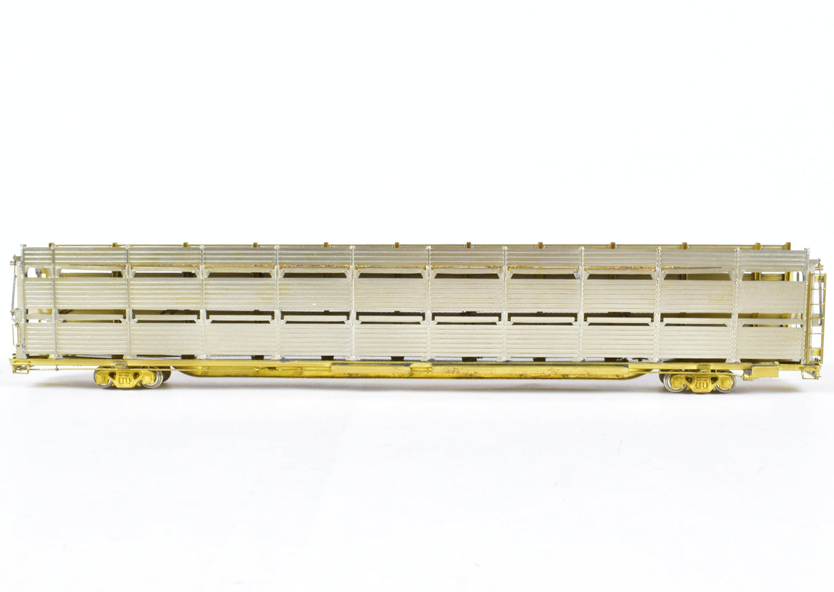 Old Ho Auto Rack HO Brass OMI - Overland Models, Inc. Various Roads Tri-Level Auto Rack ...