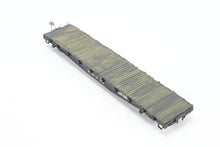 Load image into Gallery viewer, HOn3 Brass PSC - Precision Scale Co. D&amp;RGW - Denver &amp; Rio Grande Western 40' 6500 Series Flat Car Kit Custom Built and Painted as East Broad Top No. 123
