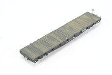 Load image into Gallery viewer, HOn3 Brass PSC - Precision Scale Co. D&amp;RGW - Denver &amp; Rio Grande Western 40' 6500 Series Flat Car Kit Custom Built and Painted as East Broad Top No. 123
