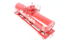 Load image into Gallery viewer, O Brass PSC - Precision Scale Co. Various Roads ACF 8,000 Gallon Insulated Tank Car Factory Painted Red WSRX - Mobilgas No. 238
