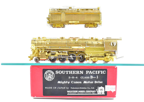HO Brass Westside Model Co. SP - Southern Pacific Class B-1 2-8-4