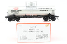 Load image into Gallery viewer, O Brass PSC - Precision Scale Co. Various Roads ACF 8,000 Gallon Insulated Tank Car Factory Painted Silver DUPX - Dupont No. 2675
