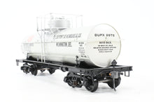 Load image into Gallery viewer, O Brass PSC - Precision Scale Co. Various Roads ACF 8,000 Gallon Insulated Tank Car Factory Painted Silver DUPX - Dupont No. 2675
