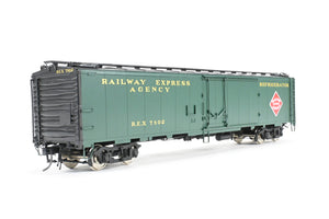 O Brass PSC - Precision Scale Co. REA - Railway Express Agency 50' Ice Reefer Factory Painted No. 7802