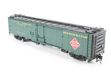 Load image into Gallery viewer, O Brass PSC - Precision Scale Co. REA - Railway Express Agency 50&#39; Ice Reefer Factory Painted No. 7802
