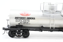 Load image into Gallery viewer, O Brass PSC - Precision Scale Co. Various Roads ACF 8,000 Gallon Insulated Tank Car Factory Painted Silver DUPX - Dupont No. 2675

