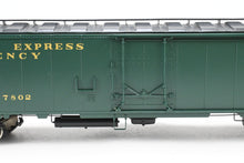 Load image into Gallery viewer, O Brass PSC - Precision Scale Co. REA - Railway Express Agency 50&#39; Ice Reefer Factory Painted No. 7802
