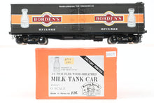 Load image into Gallery viewer, O Brass PSC - Precision Scale Co. Various Roads GPEX 41' General American Pfaudler Wood Milk Tank Car Factory Painted BFIX - Borden’s No. 522
