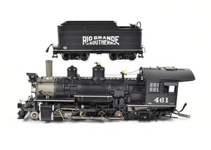 On30 Brass Hybrid CON MMI - Mountain Model Imports RGS - Rio Grande Southern K-27 2-8-2 F/P Road #461