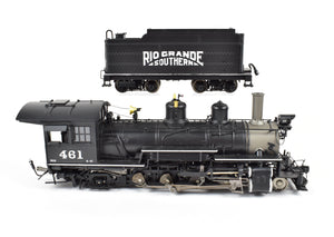 On30 Brass Hybrid CON MMI - Mountain Model Imports RGS - Rio Grande Southern K-27 2-8-2 F/P Road #461