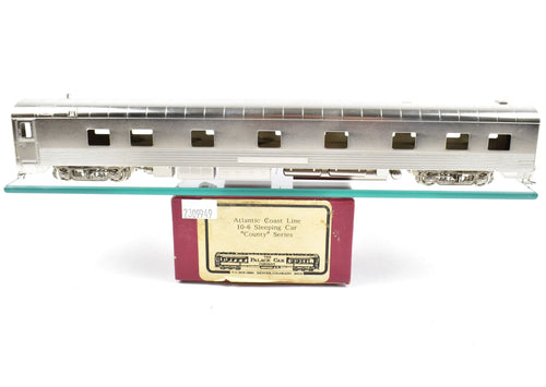 HO Brass The Palace Car Company ACL - Atlantic Coast Line P-S 10-6 County Series Sleeper