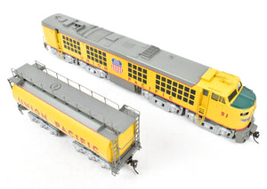 HO Brass S. Soho & Co. UP - Union Pacific No. 51 Gas Turbine with Round Tender Custom Painted