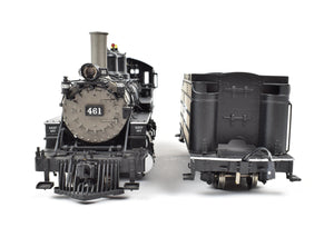 On30 Brass Hybrid CON MMI - Mountain Model Imports RGS - Rio Grande Southern K-27 2-8-2 F/P Road #461