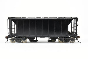 HO Brass Sunset Models or ACF Models Various Roads AC&F 70-Ton Covered Hopper FP Black Unlettered