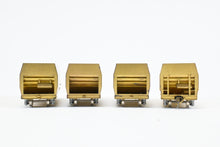 Load image into Gallery viewer, HO Brass NWSL - Northwest Short Line SOU - Southern Railway 4-Unit Articulated Hopper Car REBOXX
