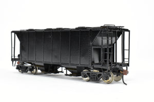HO Brass Sunset Models or ACF Models Various Roads AC&F 70-Ton Covered Hopper FP Black Unlettered