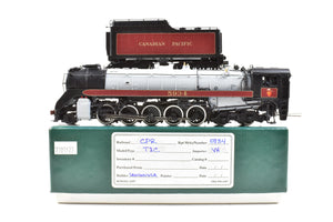 HO Brass VH - Van Hobbies CPR - Canadian Pacific Railway T-1c 2-10-4 Selkirk Custom Painted
