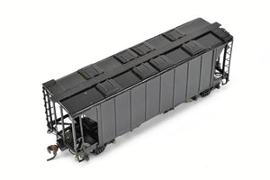 HO Brass Sunset Models or ACF Models Various Roads AC&F 70-Ton Covered Hopper FP Black Unlettered