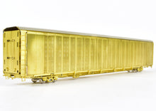 Load image into Gallery viewer, HO Brass OMI - Overland Models, Inc. Various Roads Safe-T-Pack Auto Rack, Tri-Level With Closed Top and Youngstown Tri-Fold Doors ATSF, FEC, N&amp;W, and WP
