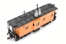 Load image into Gallery viewer, HO Resin CON Lines West MILW - Milwaukee Road Thrall Bay Window Caboose Custom Built and Painted 3D Printed Model
