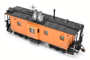 HO Resin CON Lines West MILW - Milwaukee Road Thrall Bay Window Caboose Custom Built and Painted 3D Printed Model