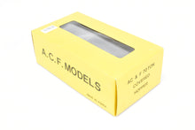 Load image into Gallery viewer, HO Brass Sunset Models or ACF Models Various Roads AC&amp;F 70-Ton Covered Hopper FP Black Unlettered
