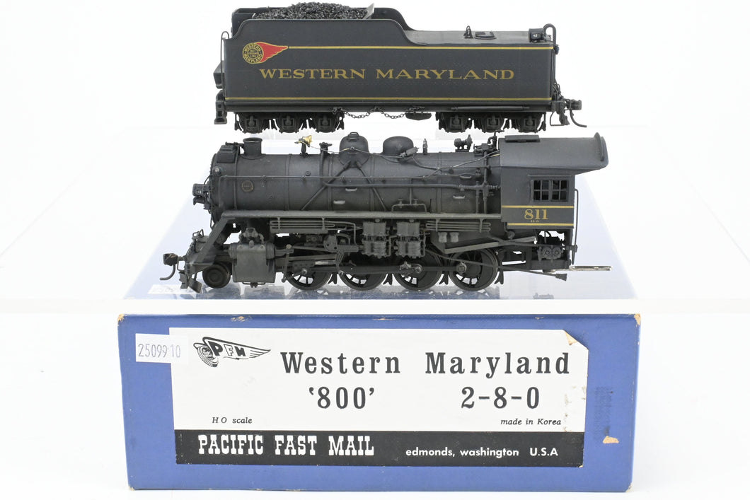HO Brass PFM - Samhongsa WM - Western Maryland 2-8-0 H-9 