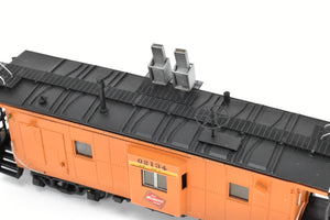 HO Resin CON Lines West MILW - Milwaukee Road Thrall Bay Window Caboose Custom Built and Painted 3D Printed Model